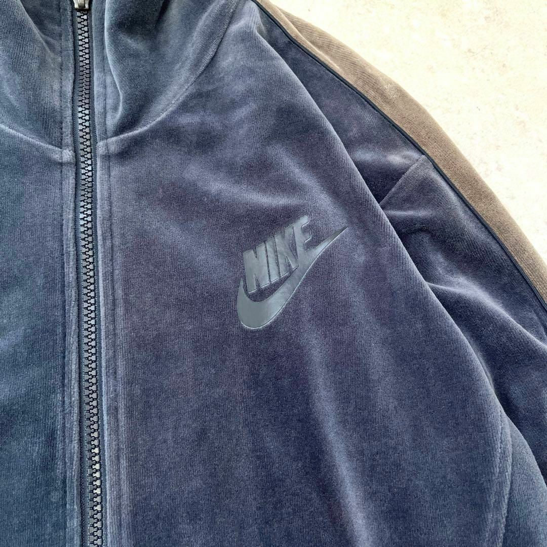 NIKE - 【ナイキ】サイズL ベロア ロゴ入 トラックジャケット ジャージ ...