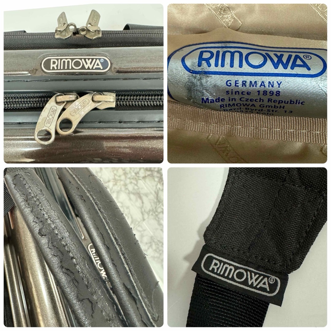 RIMOWA(リモワ)の良品　リモワ サルサデラックス ハイブリッド ビジネス 11L 希少 廃盤 メンズのバッグ(ビジネスバッグ)の商品写真