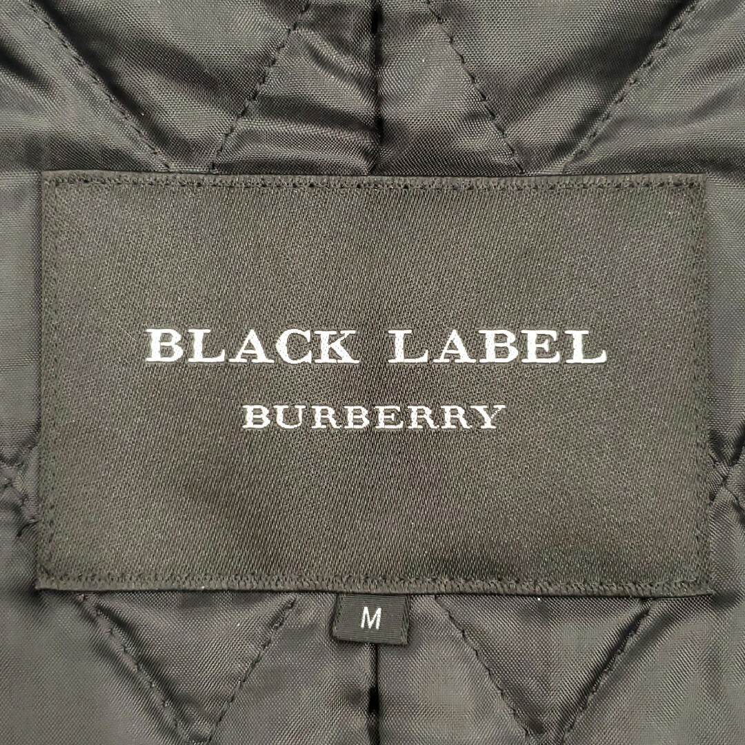 BURBERRY BLACK LABEL(バーバリーブラックレーベル)の希少カラー廃番★BURBERRY BLACK LABEL★Mコート青SZJ179 メンズのジャケット/アウター(トレンチコート)の商品写真