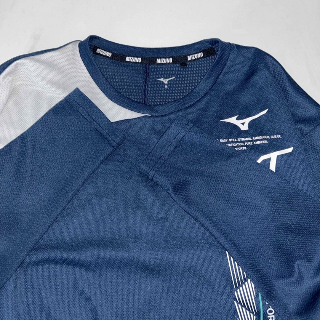 MIZUNO(ミズノ)のミズノ　ロンT 長袖　紺 Mサイズ レディースのトップス(Tシャツ(長袖/七分))の商品写真