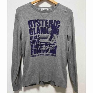 ヒステリックグラマー(HYSTERIC GLAMOUR)のHYSTERIC GLAMOUR ヒステリックグラマー ロングTシャツ サイズM(Tシャツ/カットソー(七分/長袖))