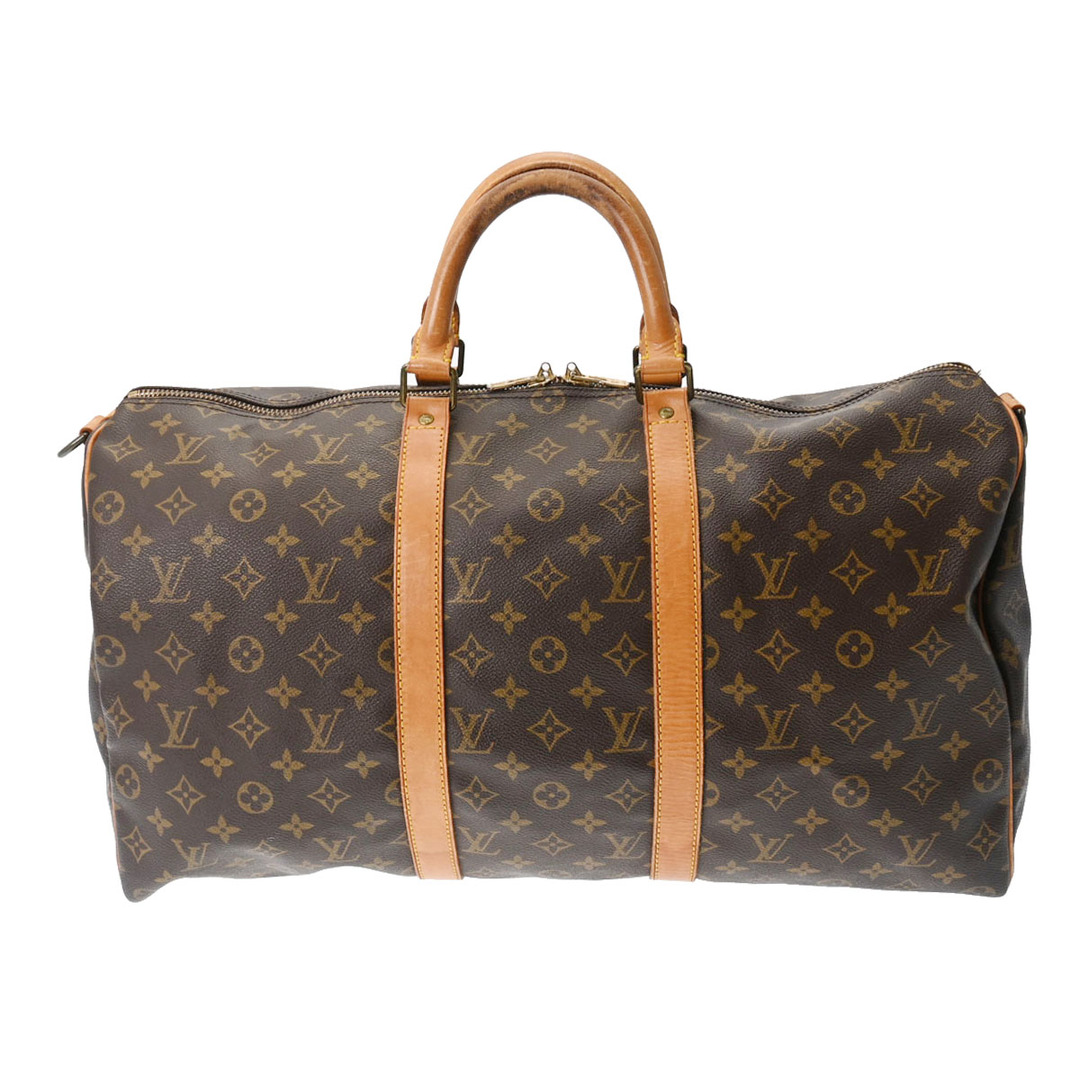 LOUIS VUITTON - ルイヴィトン モノグラム キーポル バンドリエール 50