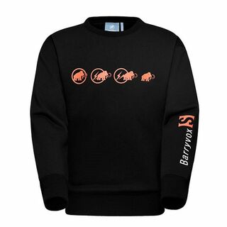 フラグメント(FRAGMENT)の23AW FRAGMENT x MAMMUT Barryvox ML Crew Neck with FRGMT 黒 M : P183(スウェット)