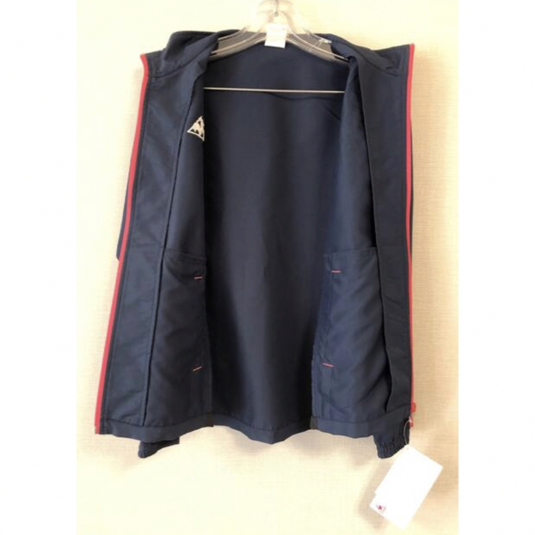 le coq sportif(ルコックスポルティフ)の新品　ルコック  クロスジャケット　レディース　ガールズ　Sサイズ レディースのジャケット/アウター(ナイロンジャケット)の商品写真