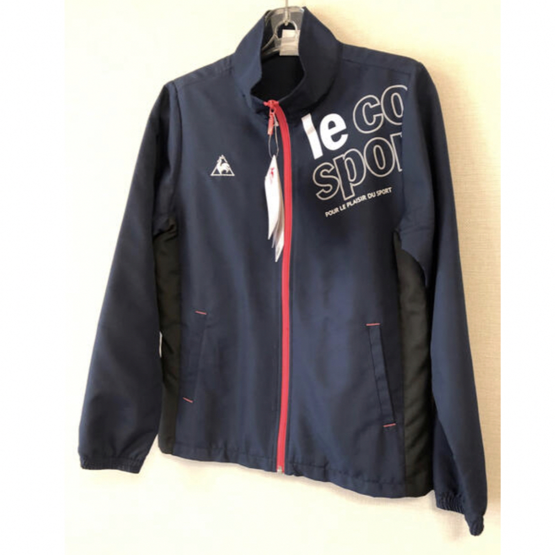 le coq sportif(ルコックスポルティフ)の新品　ルコック  クロスジャケット　レディース　ガールズ　Sサイズ レディースのジャケット/アウター(ナイロンジャケット)の商品写真