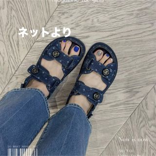 シャネル サンダル(レディース)（デニム）の通販 96点 | CHANELの