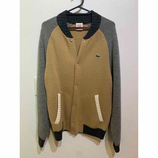 ラコステ(LACOSTE)のラコステ　カーディガン　ブラウン(カーディガン)