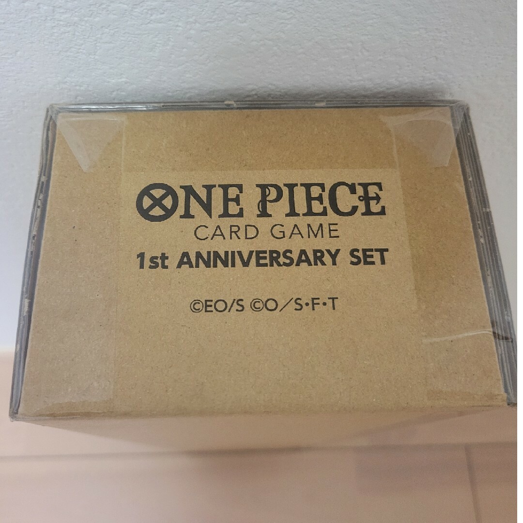 BANDAI(バンダイ)のONE PIECE カードゲーム 1st ANNIVERSARY SET　新品 エンタメ/ホビーのトレーディングカード(Box/デッキ/パック)の商品写真