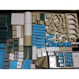 レゴ(Lego)の送料無料　LEGO　レゴ　建築パーツセット　プレート　アーチ　クリアパーツ　柱(知育玩具)