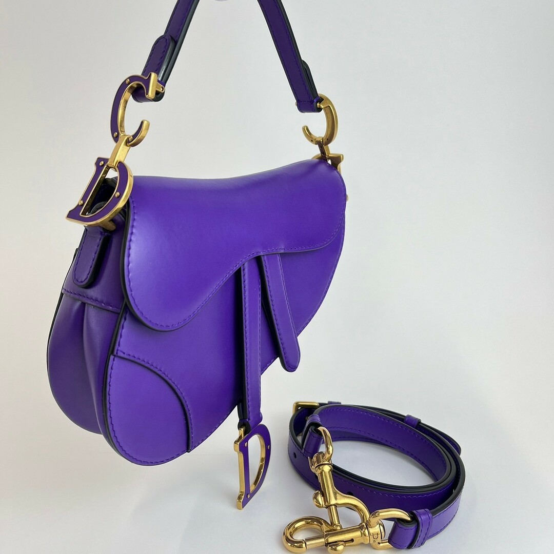 Christian Dior - 新品 Dior ディオール ミニサドルバッグ スムース