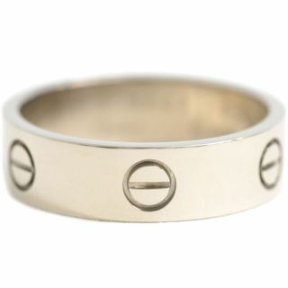 カルティエ(Cartier)の本物 カルティエ Cartier ラブリング 750 WG リング 指輪 62 20.5号 ホワイトゴールド Love Ring アクセサリー ジュエリー 中古(リング(指輪))