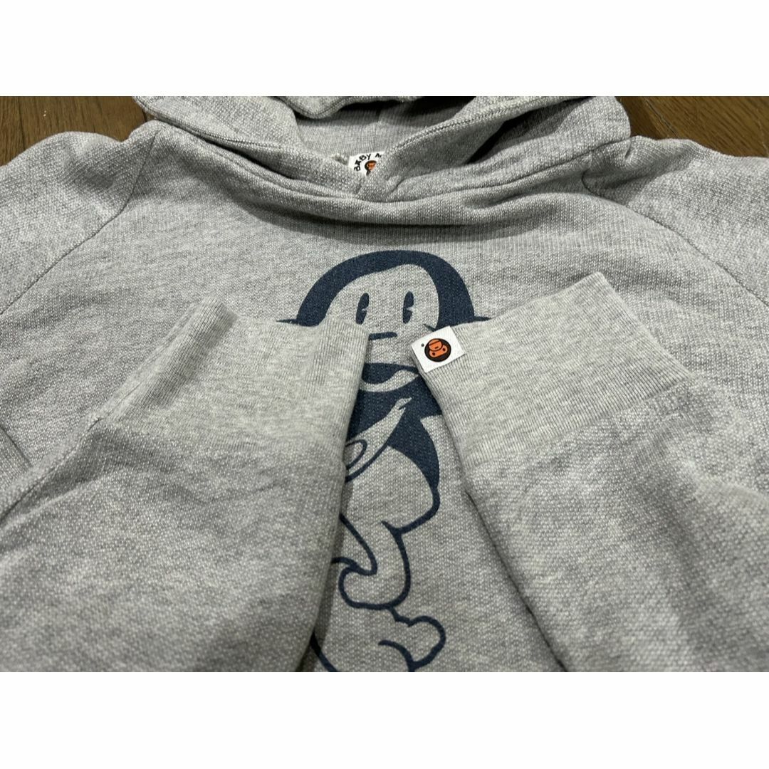 A BATHING APE(アベイシングエイプ)の＊ A BATHING APE BABY MiLO プルオーバー パーカー M メンズのトップス(パーカー)の商品写真