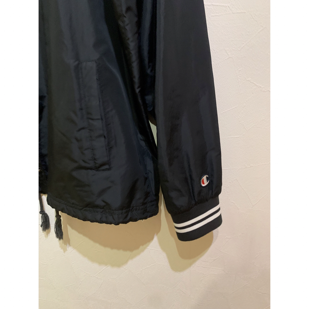 Supreme(シュプリーム)のsupreme ナイロンジャケット　黒　chanpion メンズのジャケット/アウター(ナイロンジャケット)の商品写真