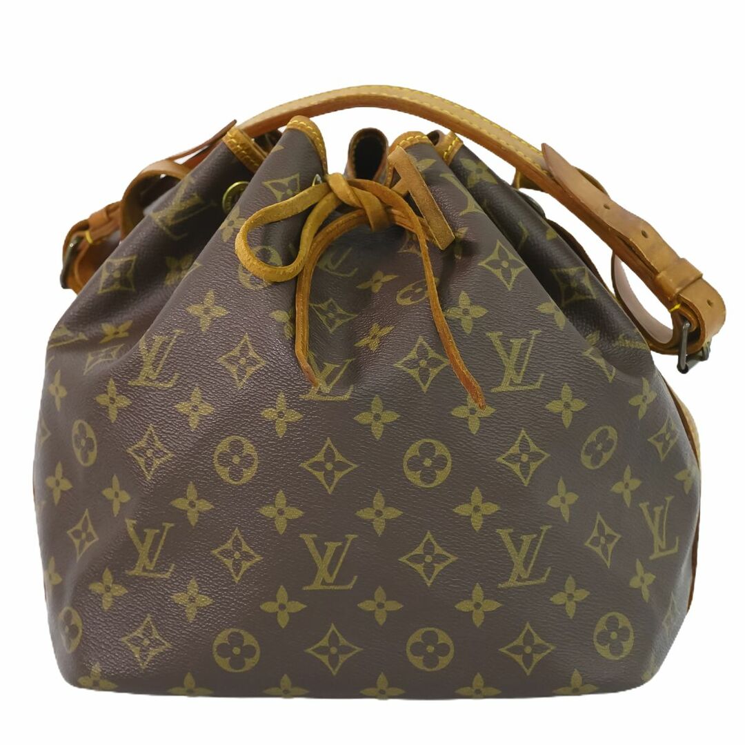 ショルダーバッグ本物 ルイヴィトン LOUIS VUITTON LV プチノエ モノグラム ショルダーバッグ ブラウン M42226 Petit Noe ビトン バッグ