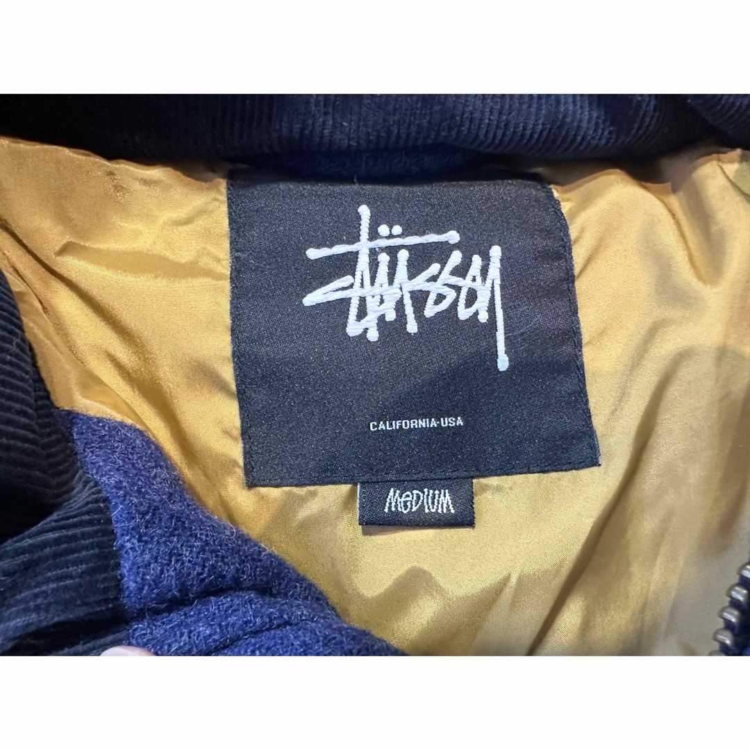 STUSSY(ステューシー)のSTUSSY LANGDALE JKT M ウール ダウン メンズのジャケット/アウター(ダウンジャケット)の商品写真