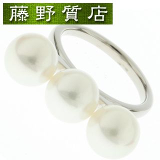 タサキ(TASAKI)の (新品仕上げ済）タサキ TASAKI 田崎 バランス ネオ パール リング 指輪 約12号 K18 WG × パール R-4814-18KWG 8667(リング(指輪))