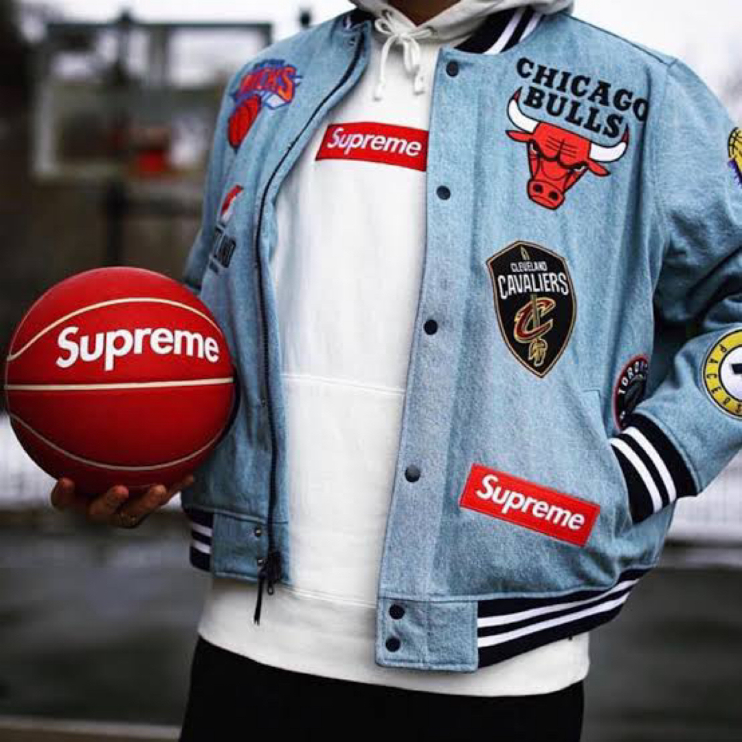 ブルゾン必見!18SS supreme×NBA Teams Warm-Up JKT(L)