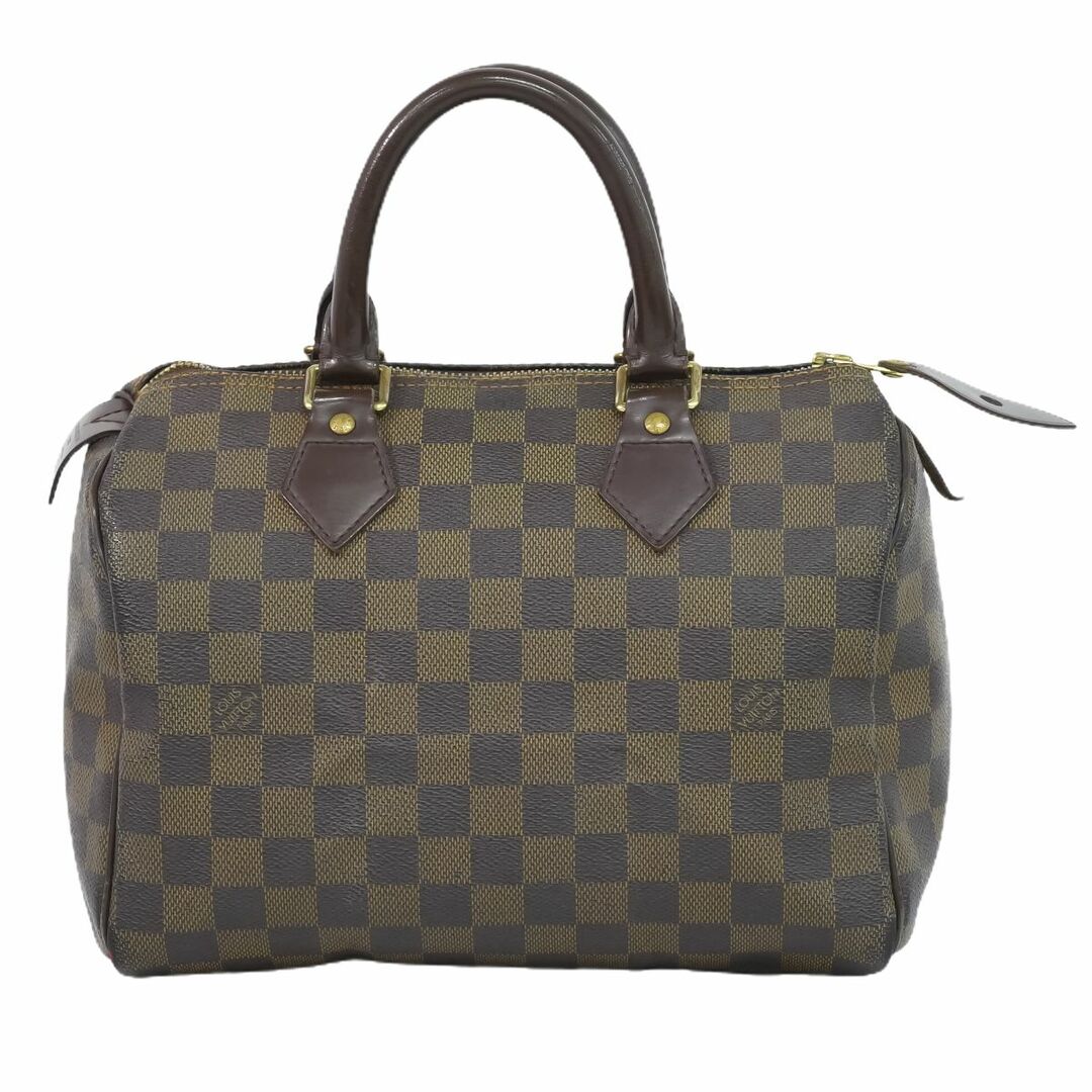 バッグ本物 ルイヴィトン LOUIS VUITTON LV 旧型 スピーディ 25 ダミエ エベヌ ハンドバッグ ミニボストンバッグ ブラウン N41532 Speedy ビトン バッグ