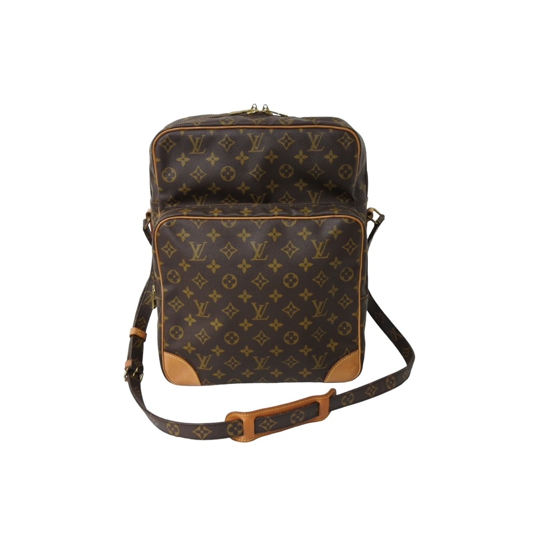 ファスナーポケットx1内側LOUIS VUITTON ルイヴィトン ショルダーバッグ モノグラム アマゾン GM ヴィンテージ M45232 美品  57162