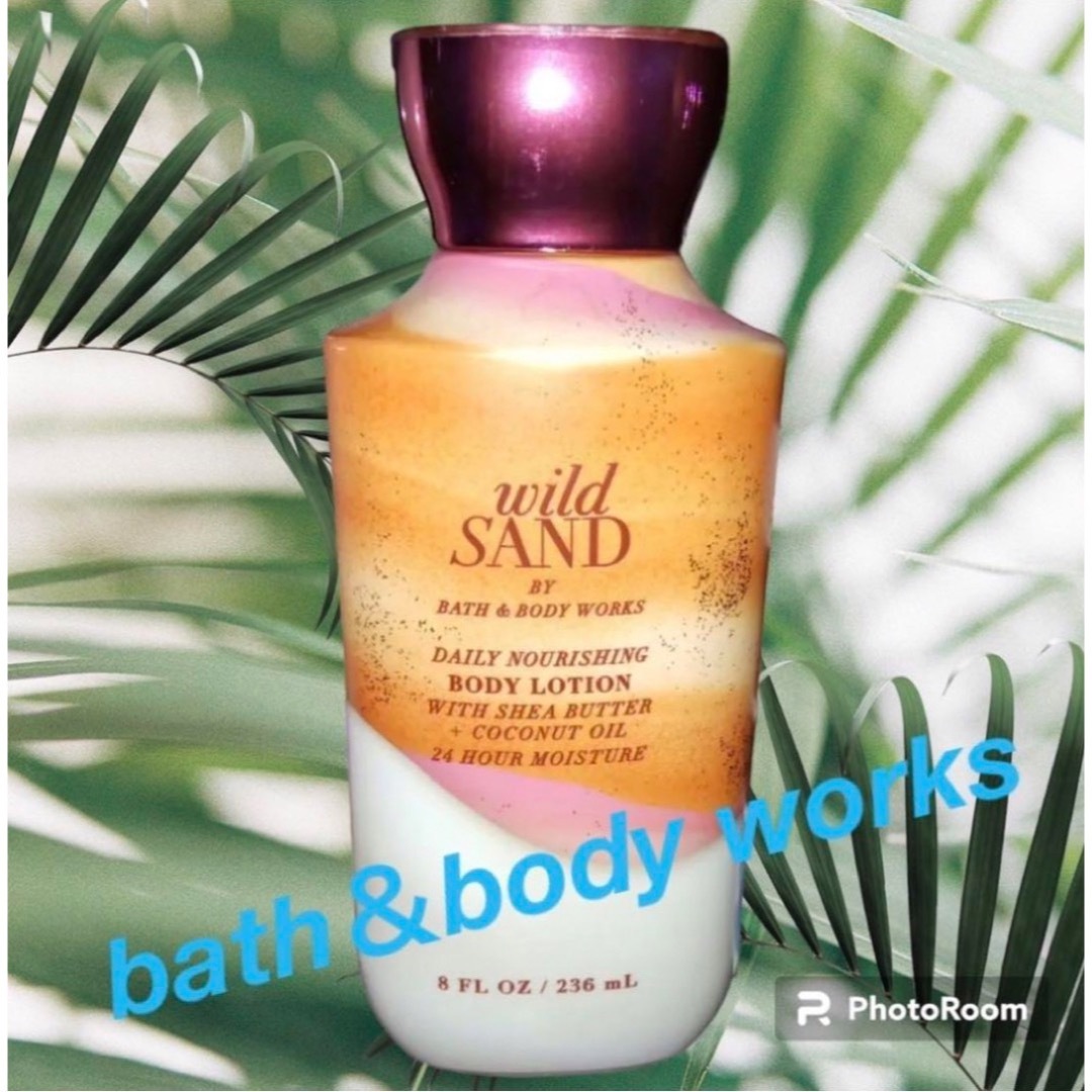 Bath & Body Works(バスアンドボディーワークス)のBath & bodyworks◆WILD SAND ローションフルサイズ コスメ/美容のボディケア(ボディローション/ミルク)の商品写真