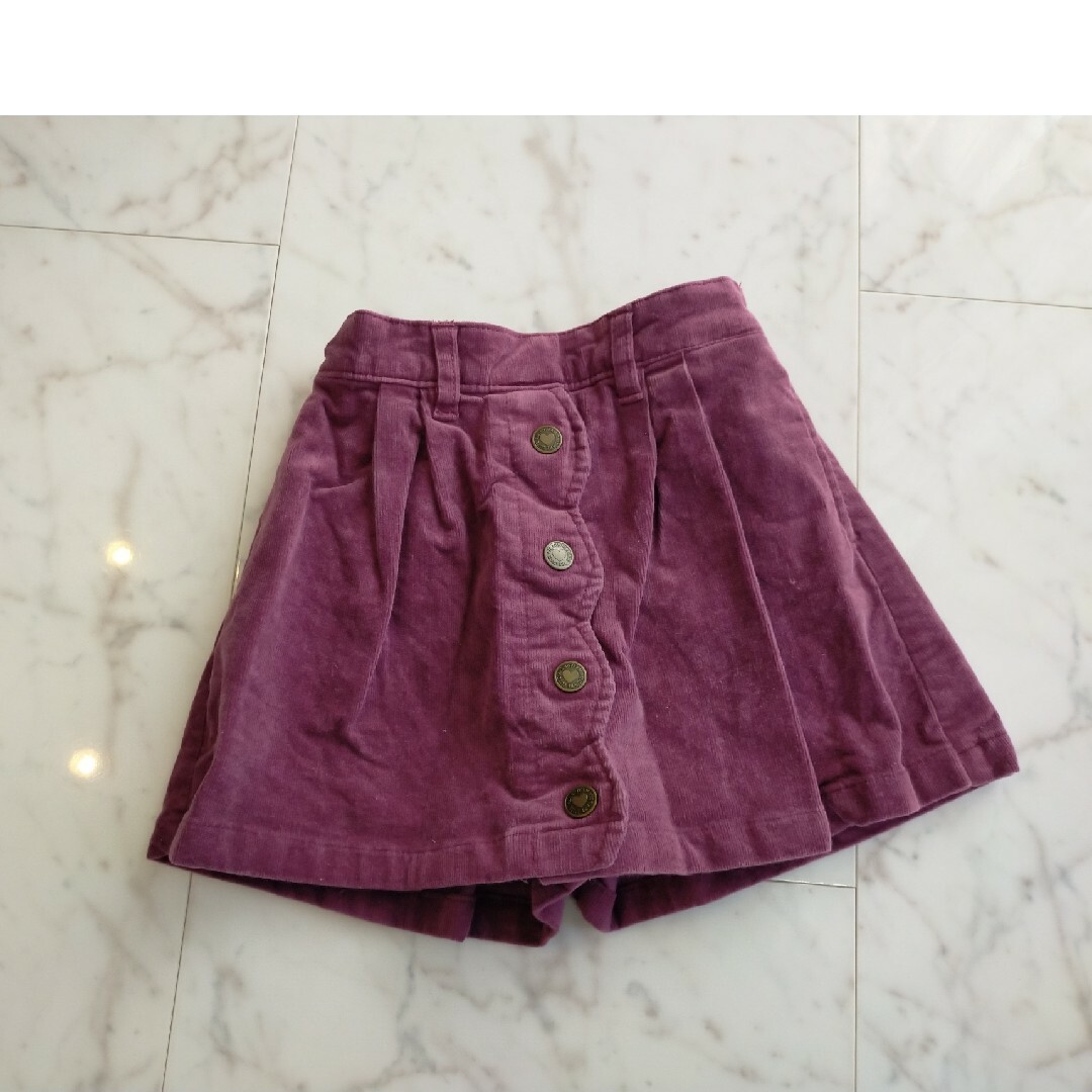 anyfam キュロットスカート　100 キッズ/ベビー/マタニティのキッズ服女の子用(90cm~)(スカート)の商品写真