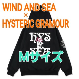 HYSTERIC GLAMOUR × WIND  AND SEA HOODIE