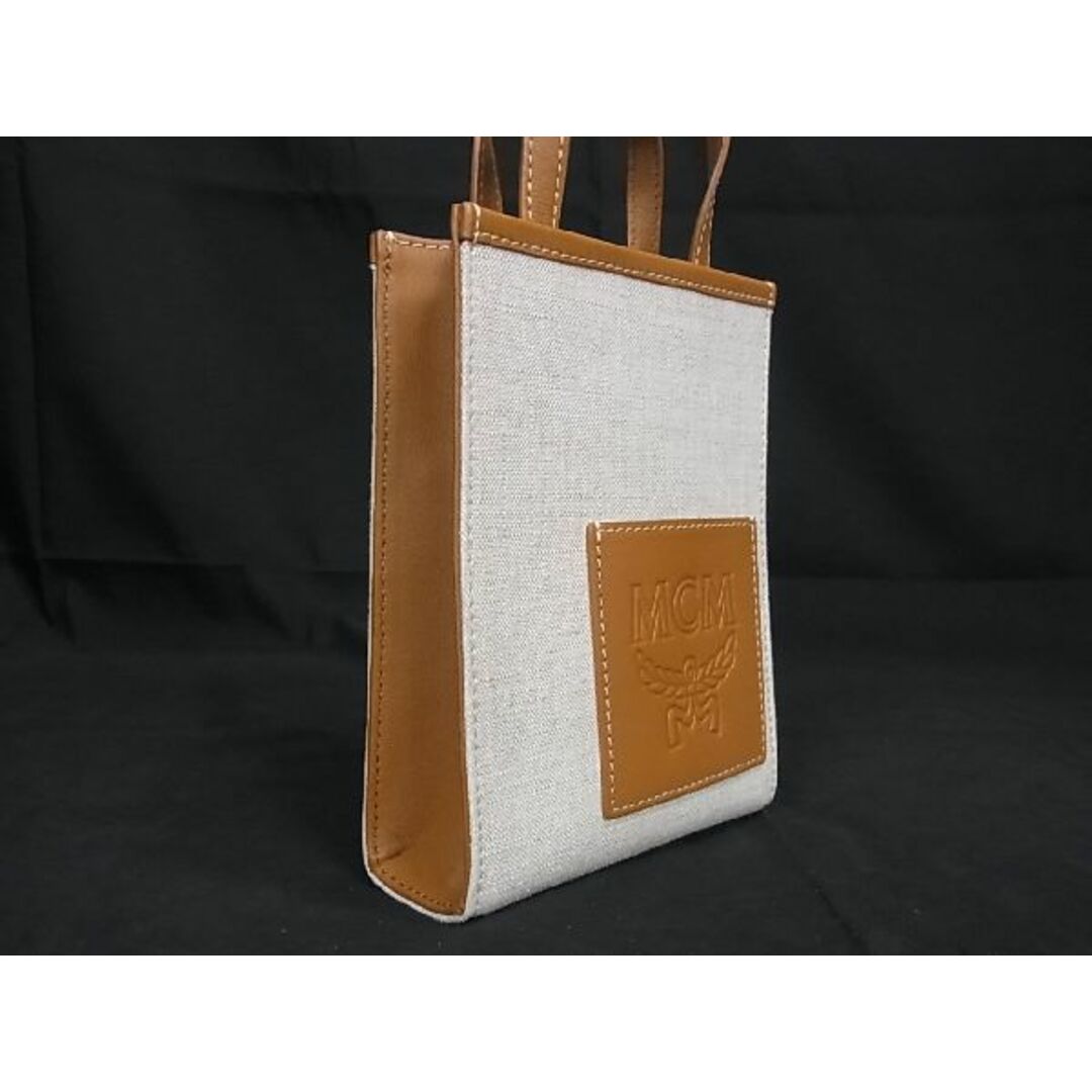 MCM - □新品□未使用□MCM エムシーエム キャンバス×レザー 2WAY ミニ