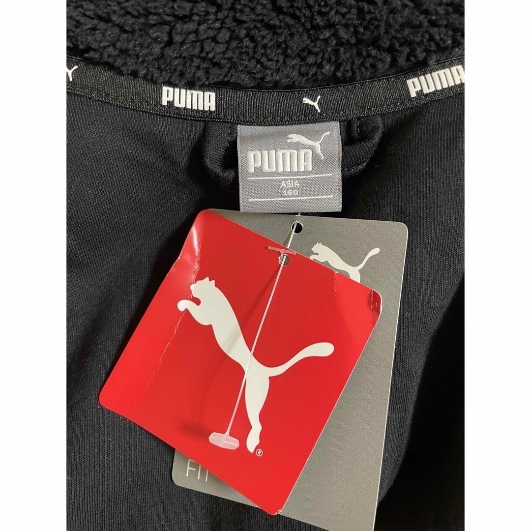 PUMA(プーマ)の【未使用】プーマ　もこもこ　フリースジャケット　【160 】【kids】送料込み キッズ/ベビー/マタニティのキッズ服男の子用(90cm~)(ジャケット/上着)の商品写真