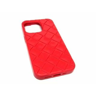 ボッテガヴェネタ(Bottega Veneta)の■美品■ BOTTEGA VENETA ボッテガヴェネタ ラバー iPhone14Pro 対応 アイフォン スマホケース スマホカバー レッド系 AT2118 (その他)