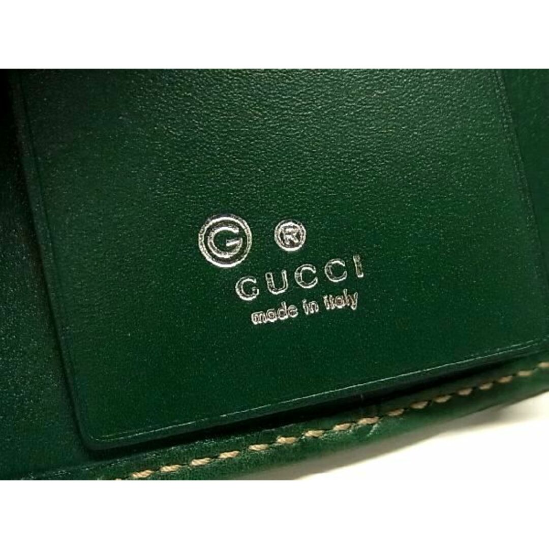 Gucci(グッチ)の■新品■未使用■ GUCCI グッチ 150402 GG柄 グッチシマ レザー 6連 キーケース 鍵入れ メンズ レディース グリーン系 AT0596  メンズのファッション小物(その他)の商品写真