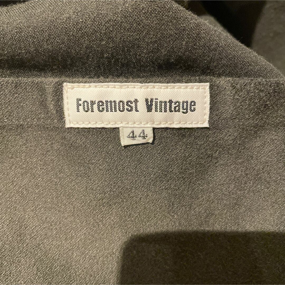 COMOLI - SOLD フォアモスト foremost ブラックモールスキン 44 COMOLI - SOLD フォアモスト foremost ブラックモールスキン 44