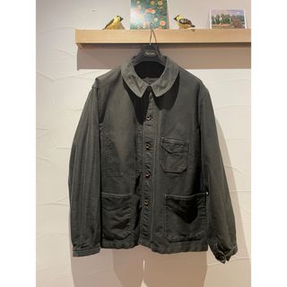 コモリ(COMOLI)のSOLD フォアモスト foremost ブラックモールスキン　44(カバーオール)