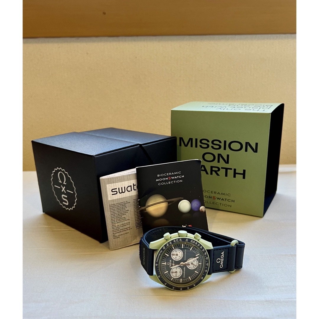 Omega Swatch オメガ スウォッチ Mission on Earthメンズ