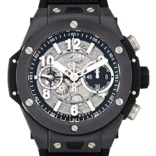 ウブロ(HUBLOT)の【新品】ウブロ ビッグバンウニコ ブラックマジック 421.CI.1170.RX セラミック 自動巻(腕時計(アナログ))