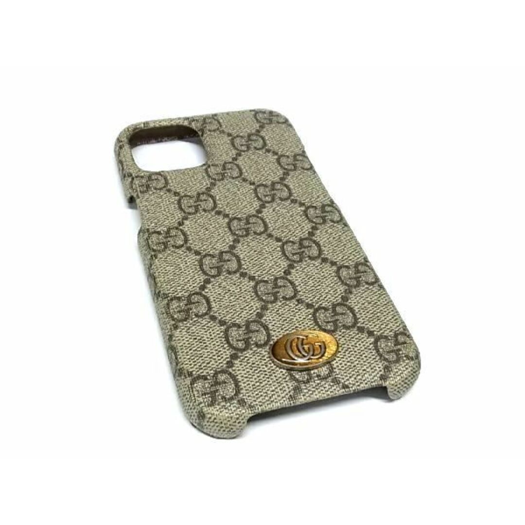 Gucci(グッチ)の■美品■ GUCCI グッチ 701330 オフィディア GG柄 PVC iPhone13対応 アイフォン スマホケース スマホカバー ブラウン系 AP9632  メンズのファッション小物(その他)の商品写真