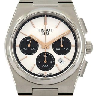 ティソ(TISSOT)のティソ PRXクロノグラフ T137.427.11.011.00 SS 自動巻(腕時計(アナログ))