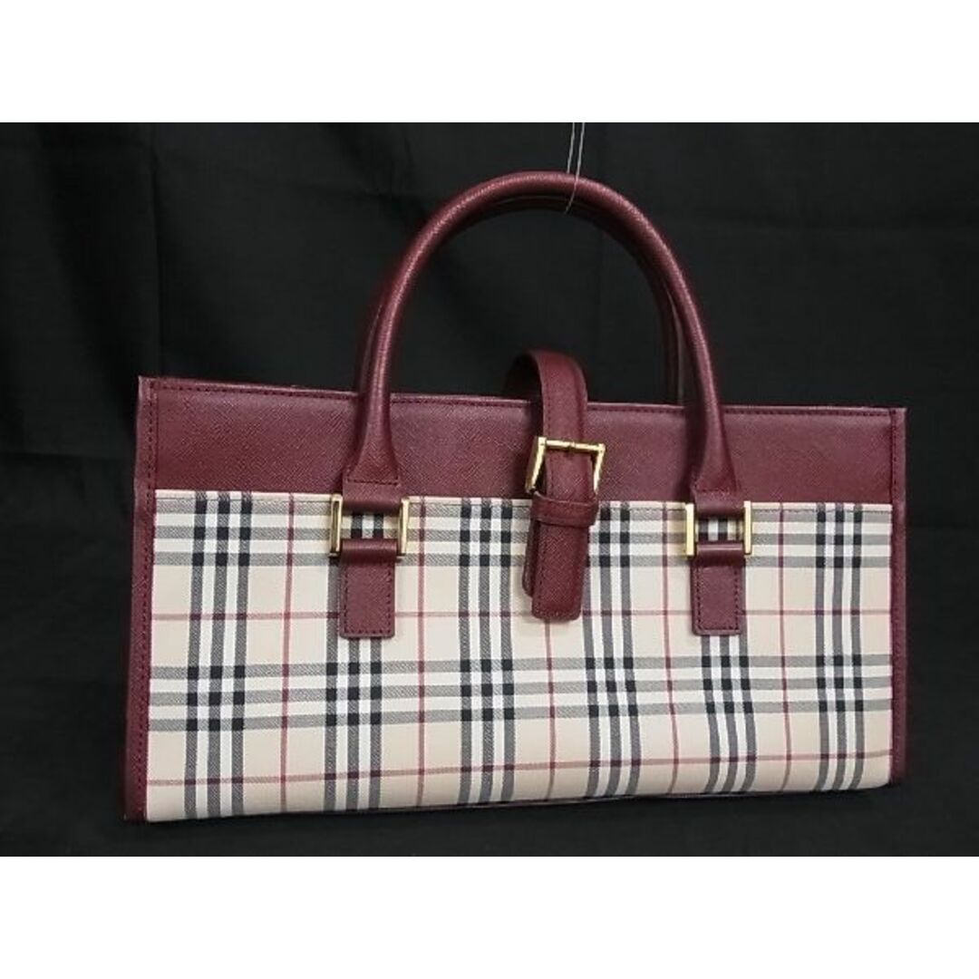 BURBERRY - □極美品□ BURBERRY バーバリー ノバチェック キャンバス ...