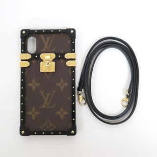 ルイヴィトン(LOUIS VUITTON)の【LOUIS VUITTON】ルイヴィトン アイトライクiphoneX スマートフォンケース モノグラム ブラウン×ゴールド金具 M62618 BC0178/kr11160ko(モバイルケース/カバー)