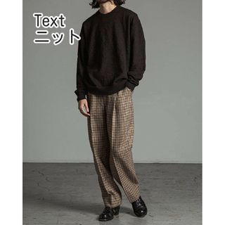 MARKAWEAR - text スーパーロイヤルベイビーアルパカニット MARKAWARE ...