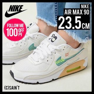 ナイキ(NIKE)のエア マックス 90 SE DO9850-100 ベージュ 23.5cm(スニーカー)