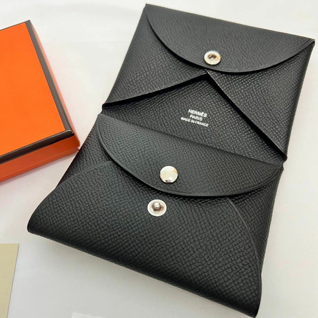 HERMES カルヴィデュオ　ノワール　黒　エプソン　新品未使用