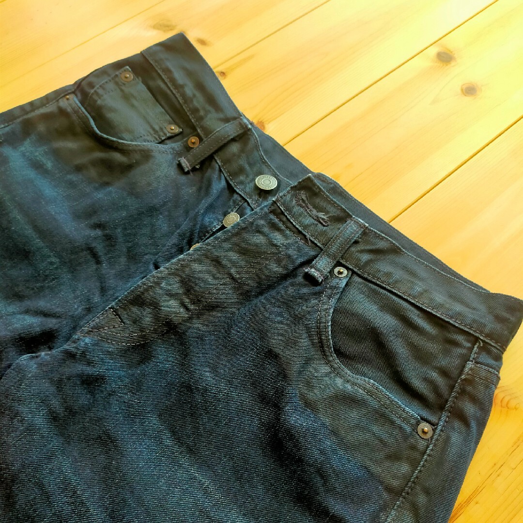 Levi's(リーバイス)のトルコ製　リーバイス　ノンウォッシュ　501　デニム　w30 L32 メンズのパンツ(デニム/ジーンズ)の商品写真