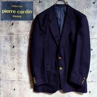 ピエールカルダン(pierre cardin)のpierre cardin  ヴィンテージ テーラードジャケット  紺ブレザー(テーラードジャケット)