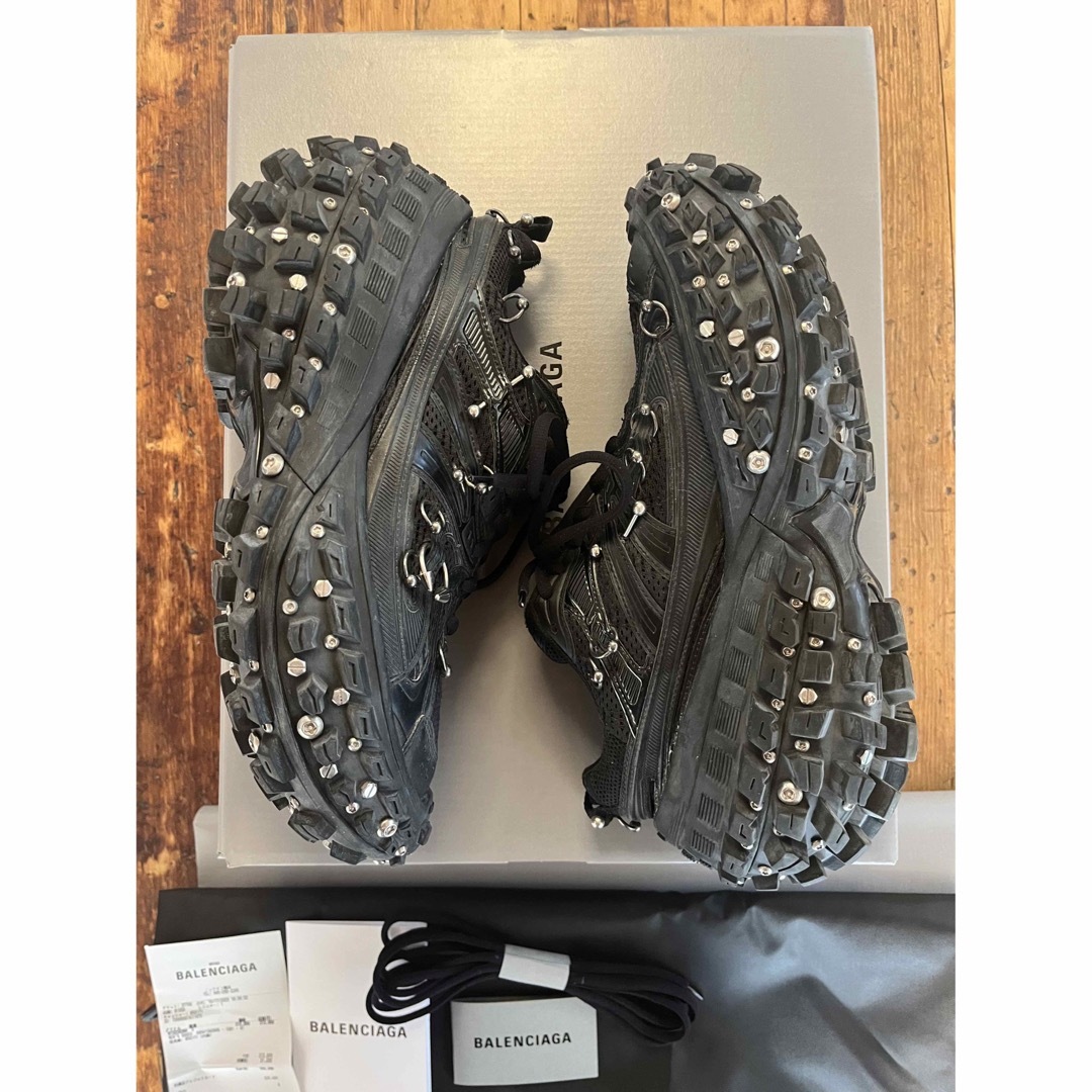 BALENCIAGA - 【美品】Balenciaga bouncer piercing :41の通販 BALENCIAGA - 【美品】Balenciaga bouncer piercing :41の通販