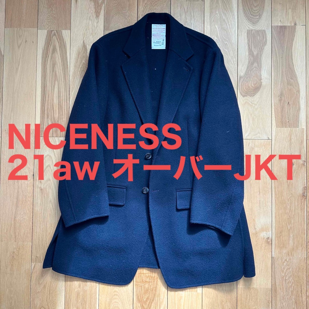 niceness anderson 21aw d.navyテーラードジャケット