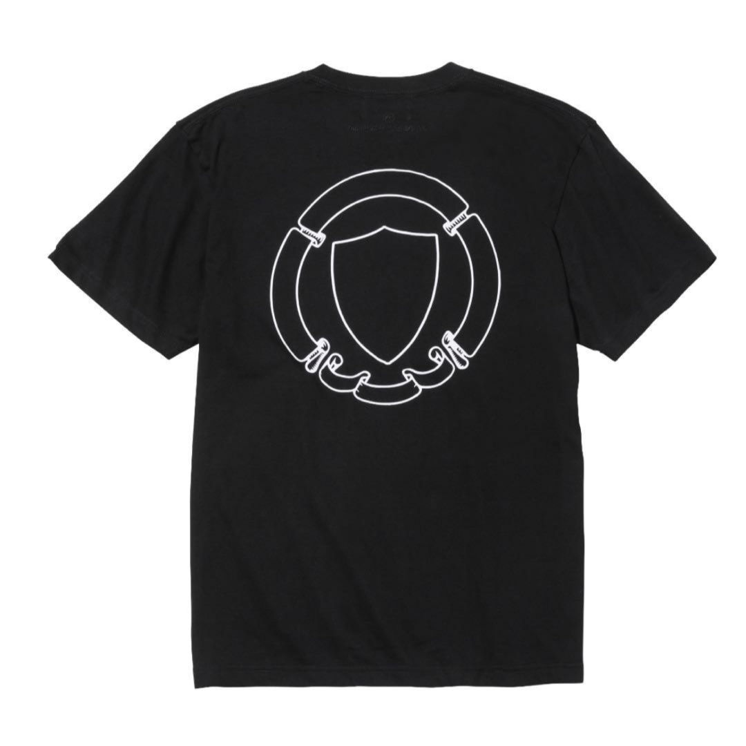 FRAGMENT(フラグメント)のFRAGMENT UNIVERSITY FRGMT TEE D 黒　L  メンズのトップス(Tシャツ/カットソー(半袖/袖なし))の商品写真