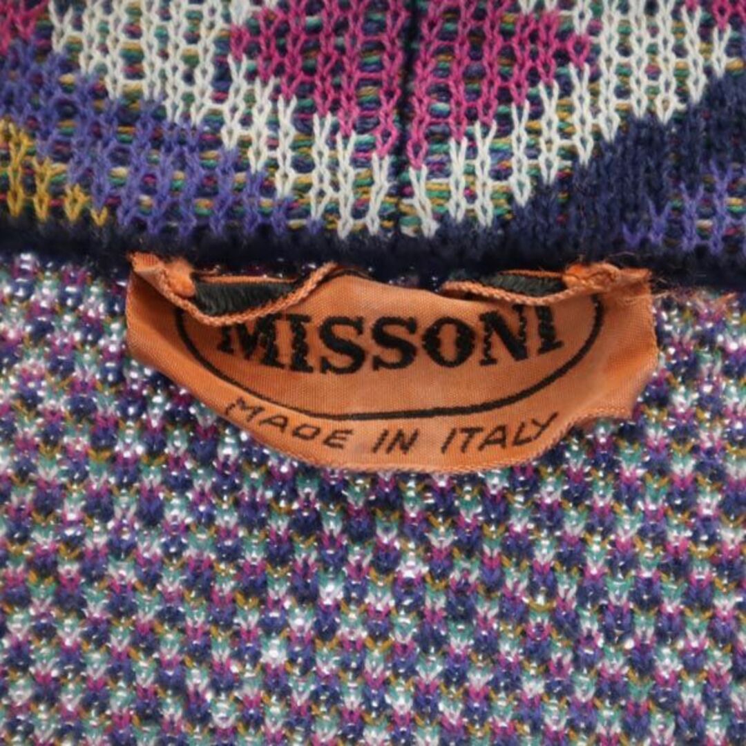 MISSONI - ミッソーニ イタリア製 オールド 総柄 長袖 ニット