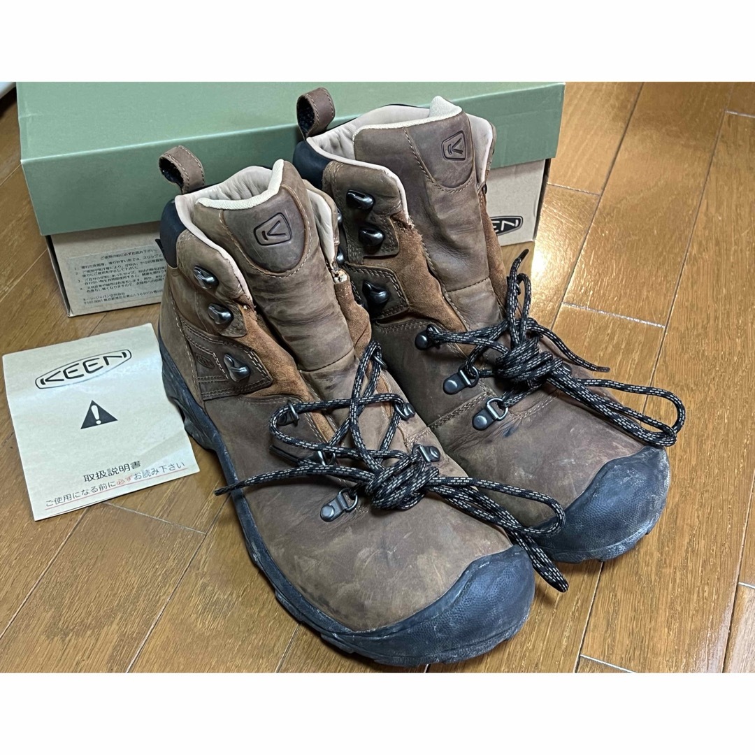 KEEN(キーン)の【KEEN】1回のみ着用 トレッキングシューズ スポーツ/アウトドアのアウトドア(登山用品)の商品写真