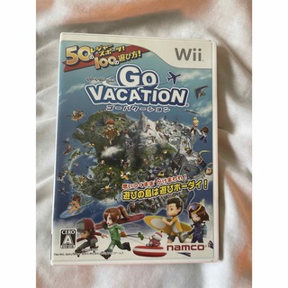 ウィー(Wii)のwii カセット　「go vacation」(家庭用ゲームソフト)