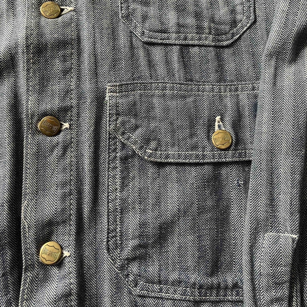 BIG SMITH(ビッグスミス)の50s big smith ジャケット ワークジャケット 50年代タグ メンズのジャケット/アウター(カバーオール)の商品写真